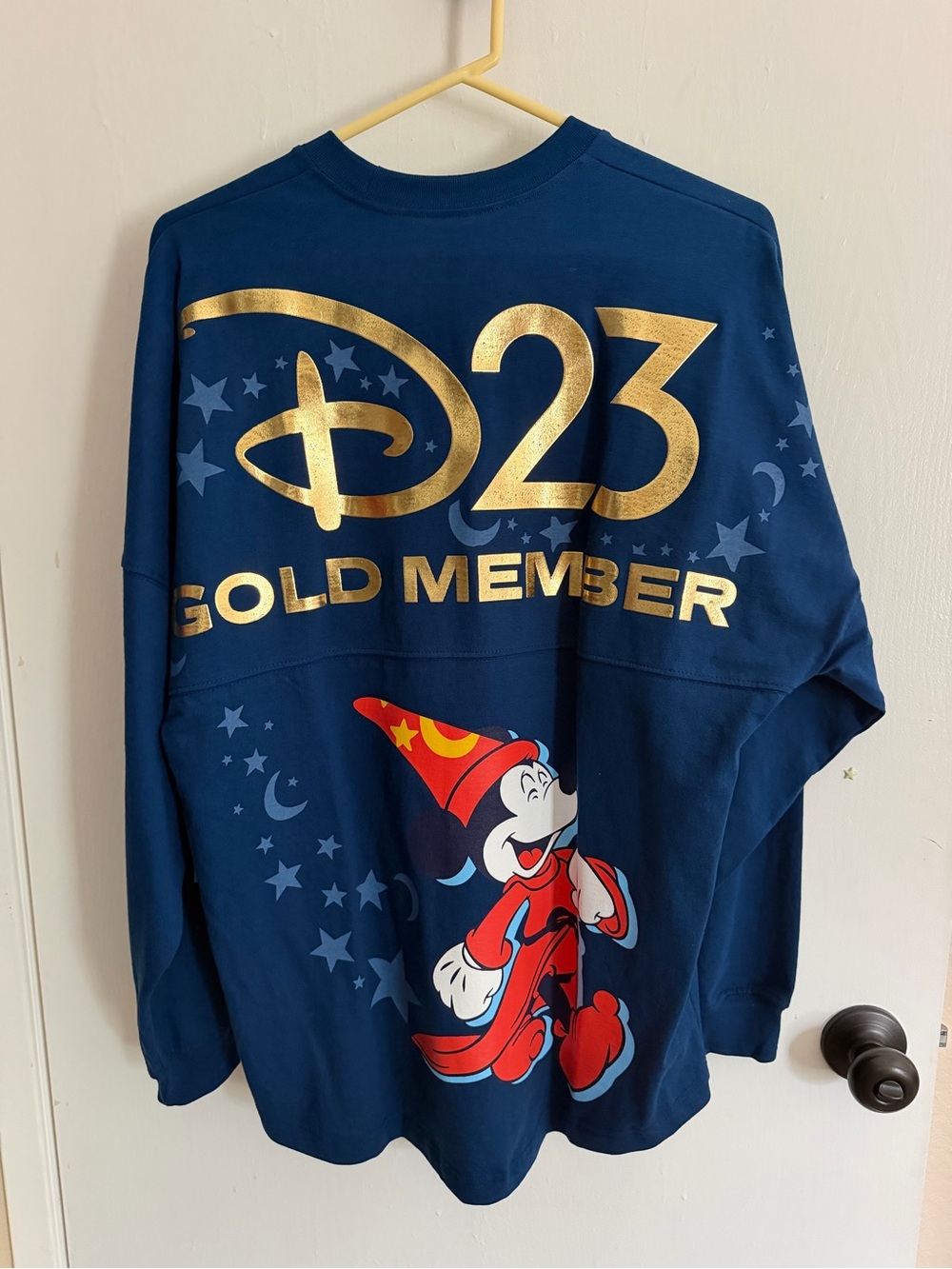Disney Navy D23 Spirit Jersey with Silver Print